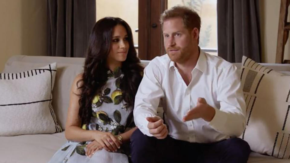 Prince Harry and Meghan Markle at Spotify's Stream On event 