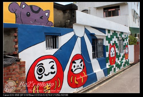 台南.善化-胡厝寮(胡家里)可愛路線為主的小型彩繪村