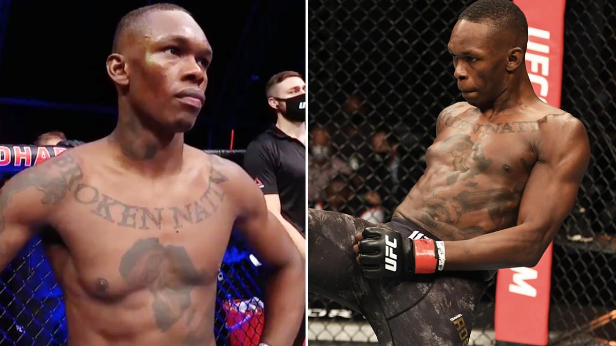 UFC star Israel Adesanya shocks with 'flabby right peck' as other fighters  point out bizarre boob in Paulo Costa win