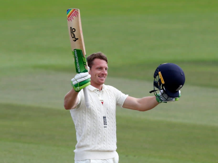 Jos Buttler scores a century against Pakistan last summerPOOL/AFP via Getty Images