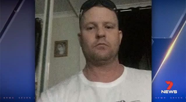 Assault accused Troy Grono. Source: 7 News