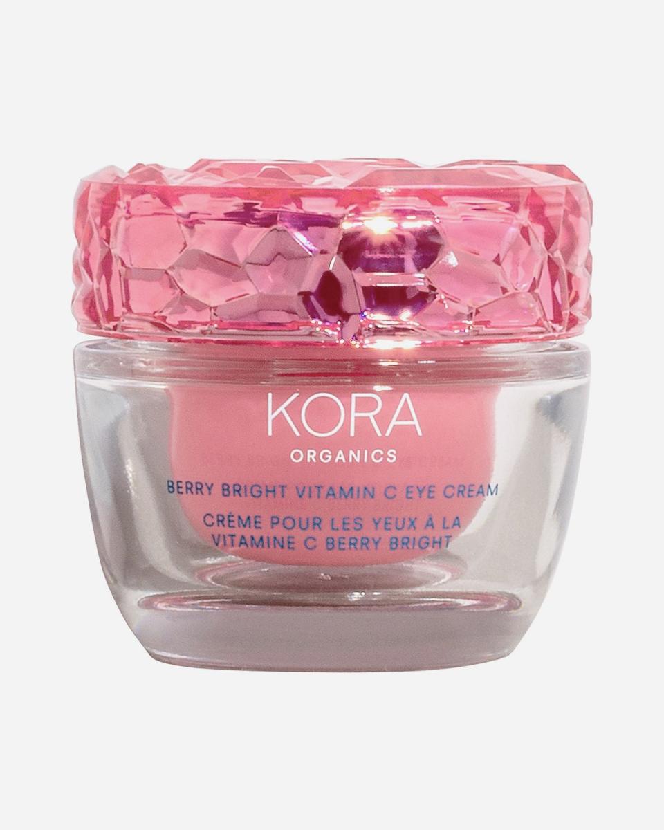 <p><a href="https://go.redirectingat.com?id=74968X1596630&url=https%3A%2F%2Fus.koraorganics.com%2Fproducts%2Fberry-bright-vitamin-c-eye-cream&sref=https%3A%2F%2Fwww.elle.com%2Fbeauty%2Fmakeup-skin-care%2Fg60905926%2Fbest-vitamin-c-eye-creams%2F" rel="nofollow noopener" target="_blank" data-ylk="slk:Shop Now;elm:context_link;itc:0;sec:content-canvas" class="link ">Shop Now</a></p><p>Berry Bright Vitamin C Eye Cream</p><p>koraorganics.com</p><p>$54.00</p>