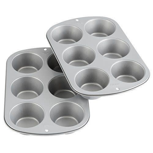 4) Wilton Recipe Right Jumbo Muffin Pan, Set of 2