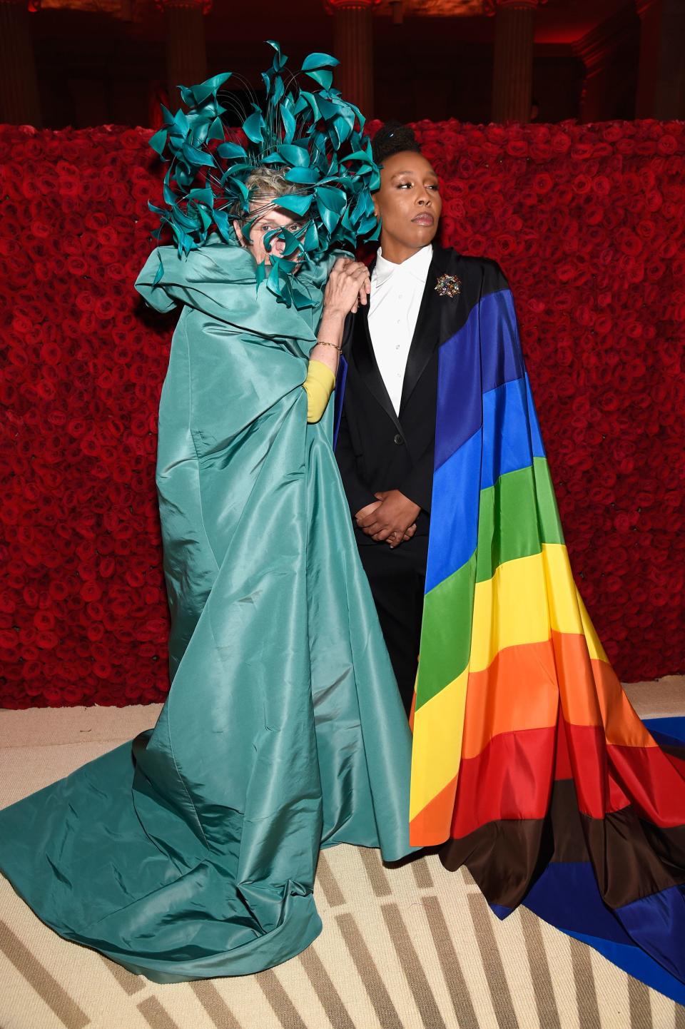 Frances McDormand and Lena Waithe