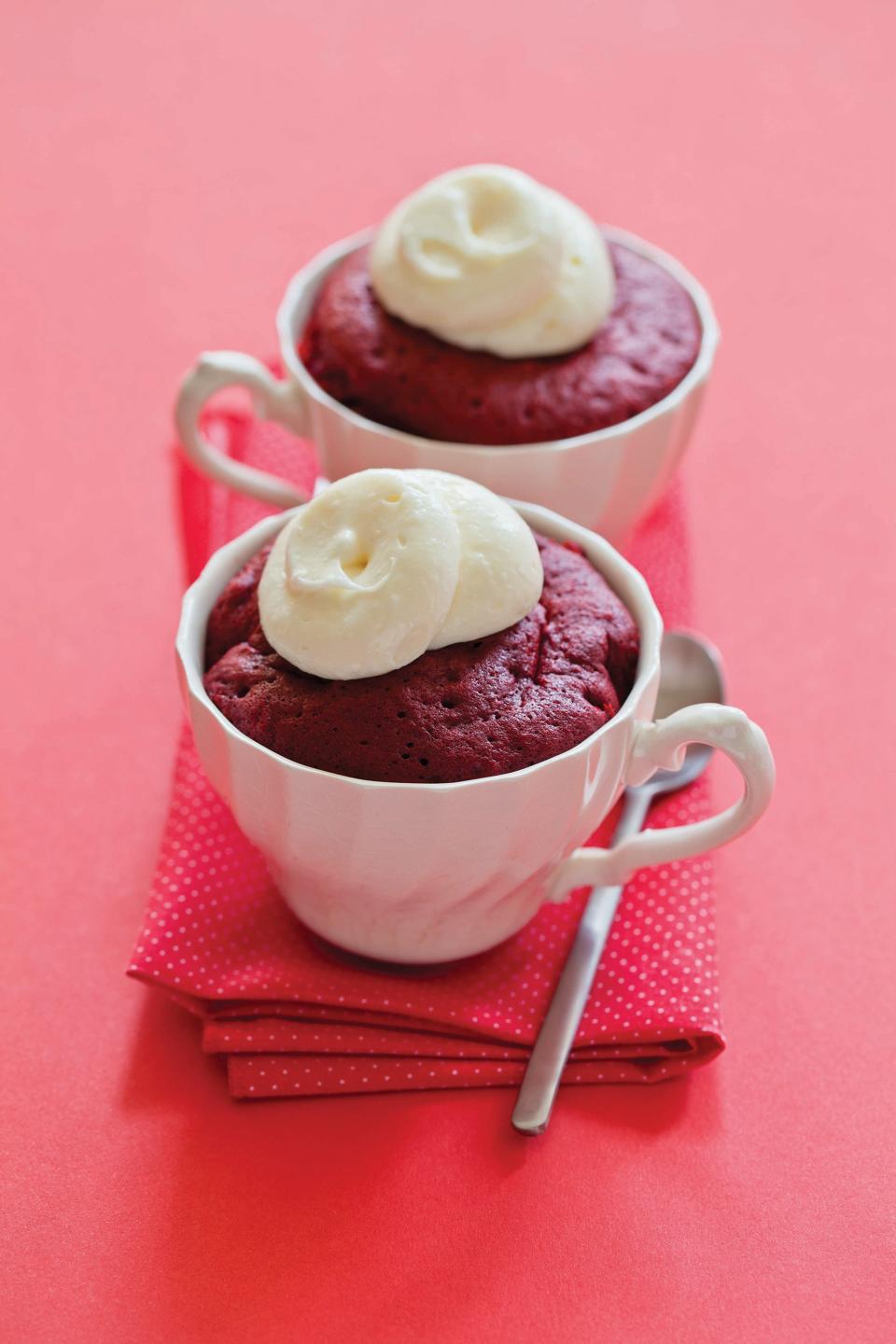 Red Velvet Mug Cake