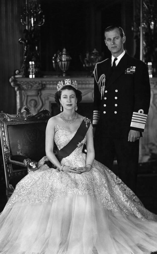 Queen Elizabeth, Prince Philip, 1950's, Widget