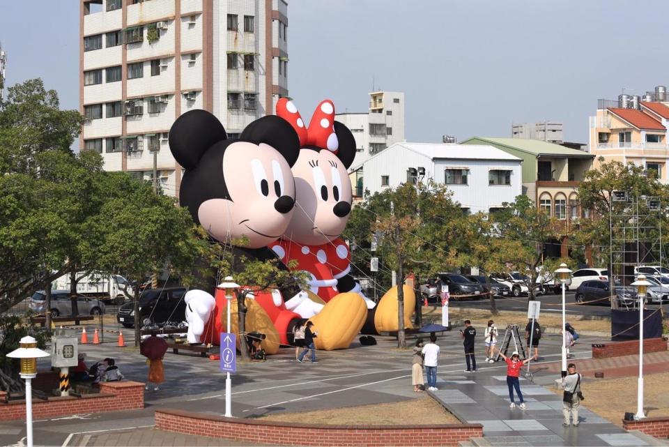 太萌太可愛！現場已經有許多民眾搶拍。（台南市政府觀光旅遊局提供）