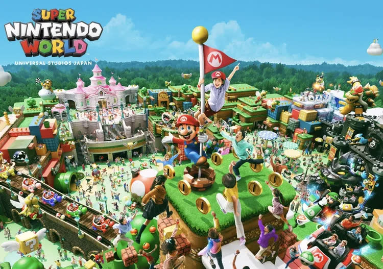 日本環球影城的「超級任天堂世界」是許多動漫迷願望清單之一。© Nintendo提供