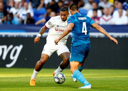 Champions League - Group G - Olympique Lyonnais v Zenit Saint Petersburg