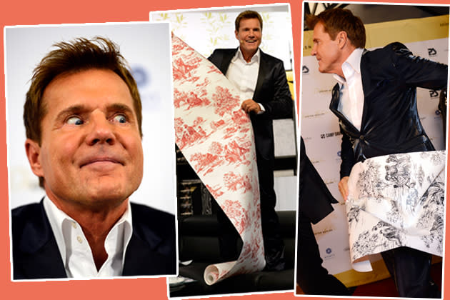 Dieter Bohlen ist jetzt Tapeten-Designer. (Bilder: Getty)