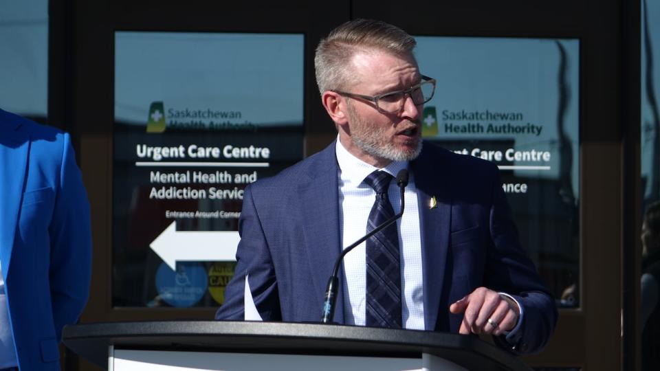 Everett Hindley, Saskatchewan's health minister, says the federal funding commitment will build on provincial initiatives already underway.