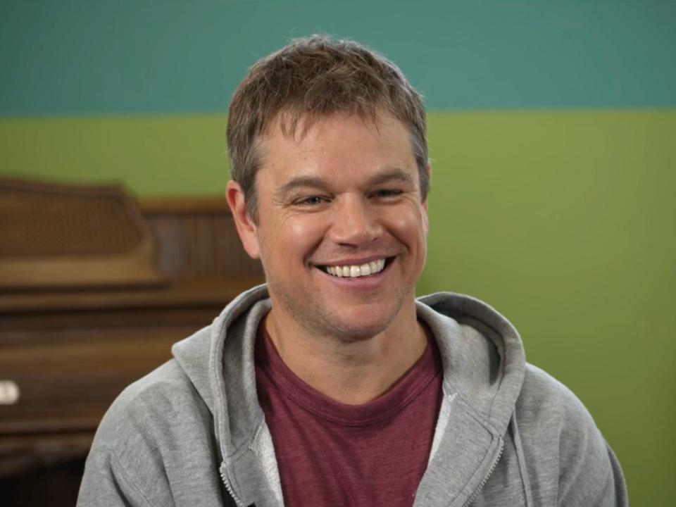 Matt Damon in the documentary "Clerk" (2021).