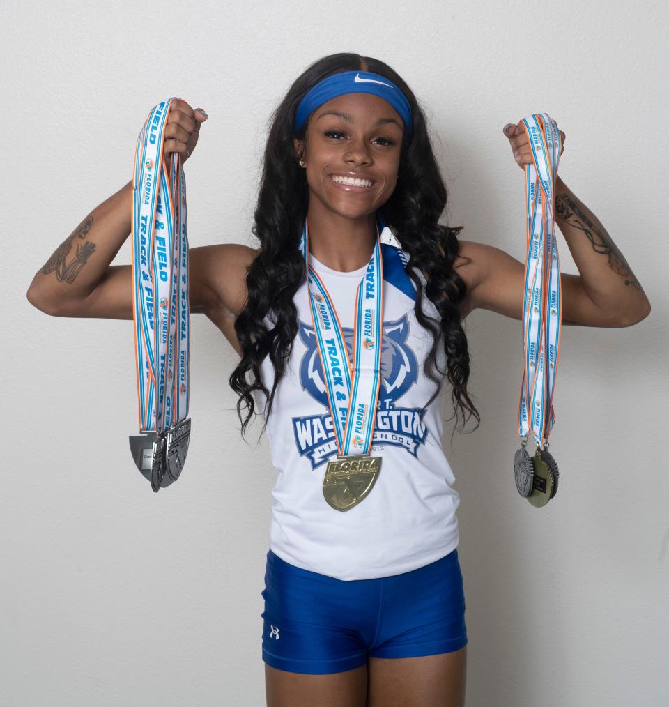 Girls Co-Track and Field Athlete of the Year - Ariyana Williams