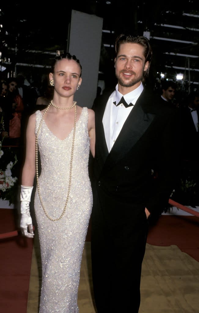 Brad Pitt and Juliette Lewis