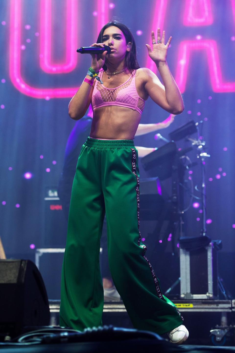 Dua Lipa performed at Glastonbury in 2017 (Ian Gavan / Getty Images)