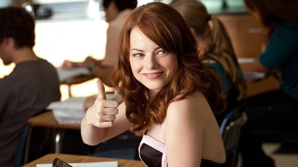  Emma Stone in Easy A. 