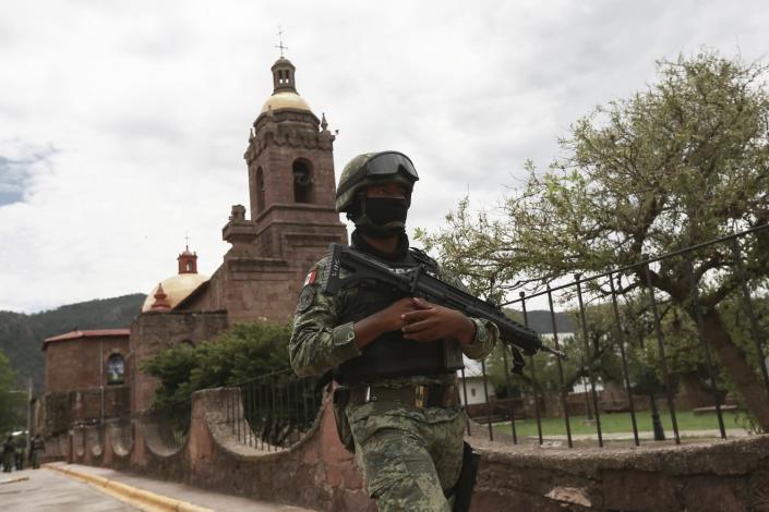 A Mexican soldier