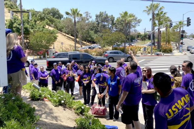 Workers at Dodger Stadium threaten to strike days before 2022 MLB All-Star  Game : NPR