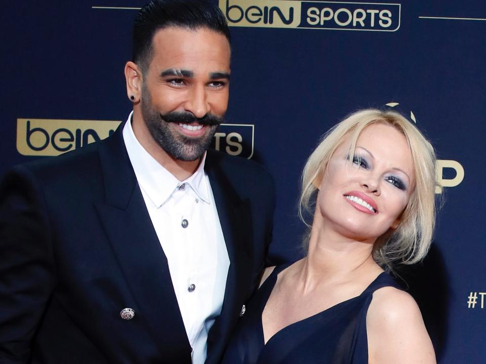 adil rami and pamela anderson