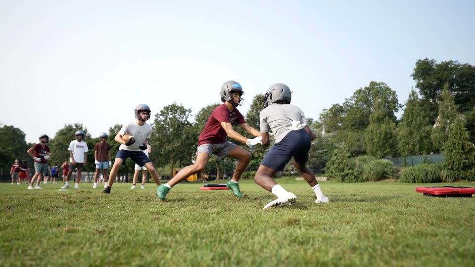 After the Metropolitan Independent Football League eliminated the kickoff, concussions decreased and participation in football increased. - CNN