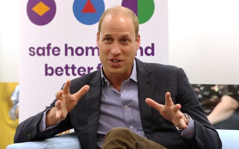 The Duke of Cambridge at akt - Credit: Reuters