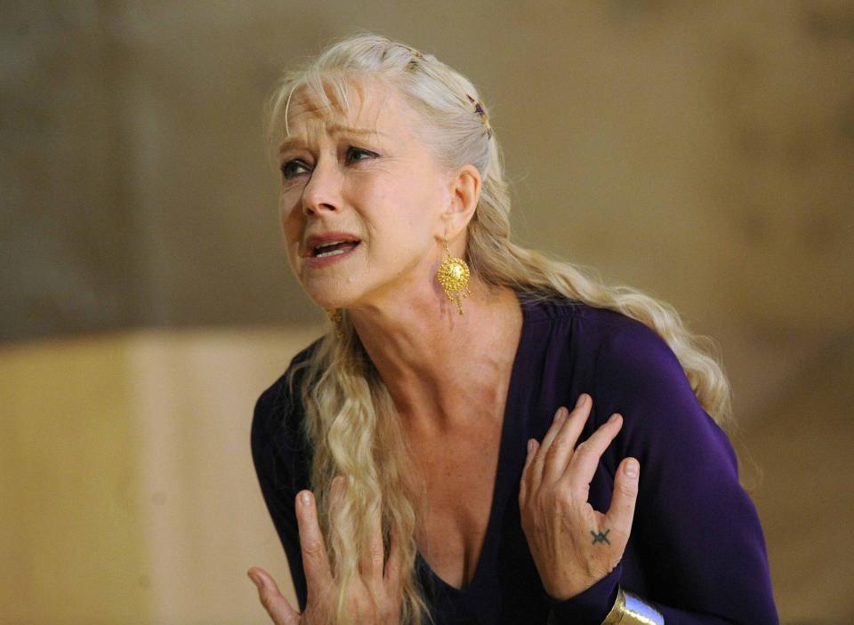 Helen Mirren in Phèdre at the National's Lyttelton Theatre - Alastair Muir