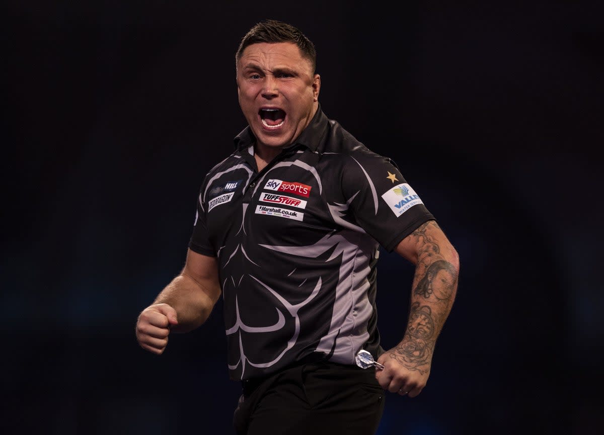 Gerwyn Price is targeting a second world title  (PA Archive)
