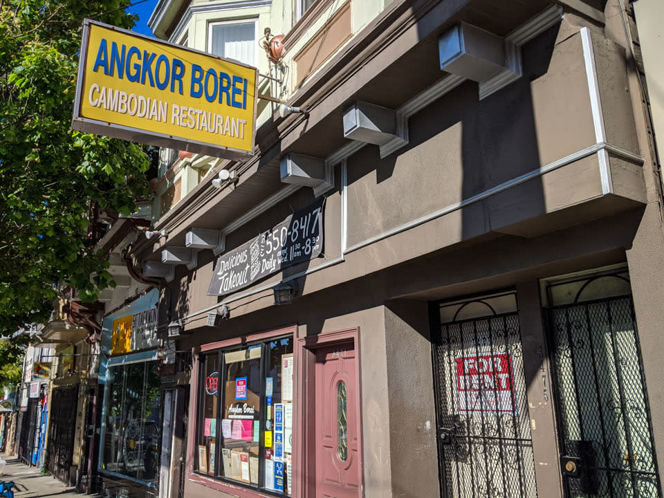 Angkor Borei has served Cambodian food out of its Mission Street location since 1986.