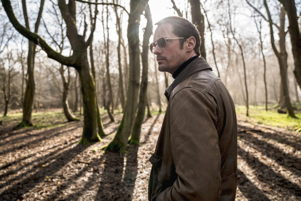 Gadi takes in the English countryside (Picture: BBC)