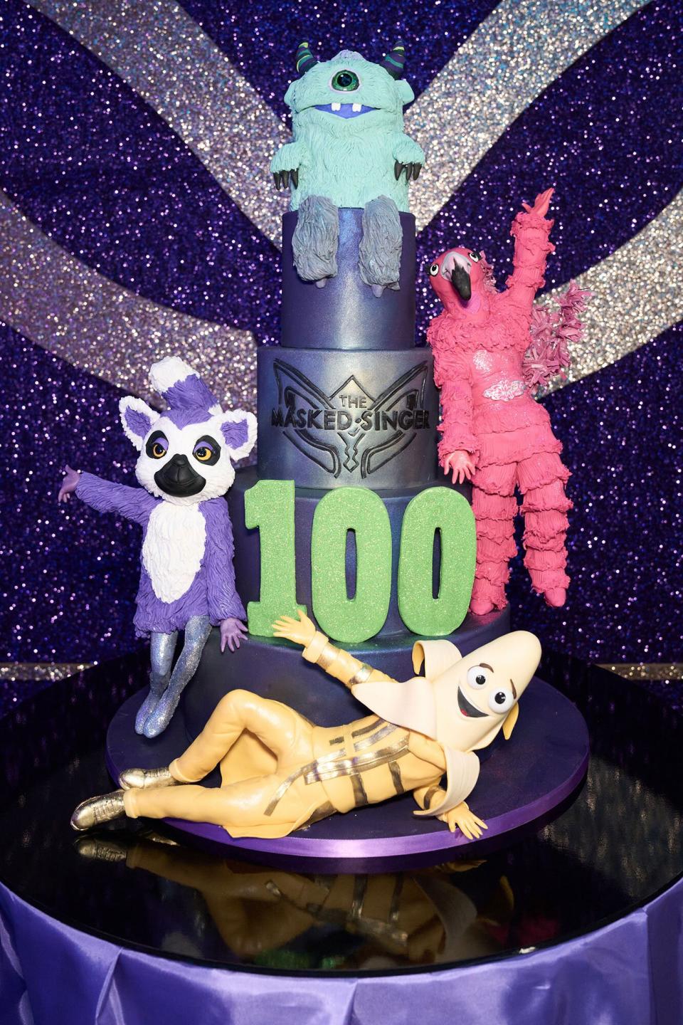 The Masked Singer 100th Episode celebration