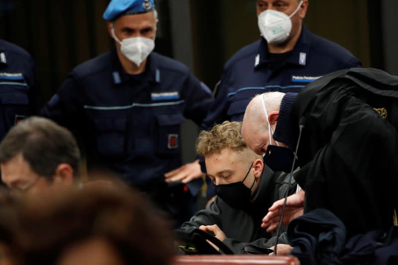 Trial for the murder of the Italian Carabinieri paramilitary police officer Mario Cerciello Rega, in Rome