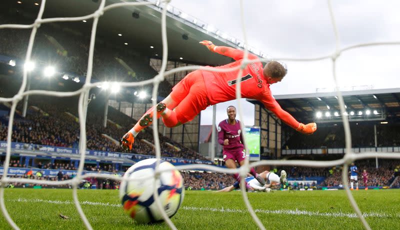 Premier League - Everton vs Manchester City