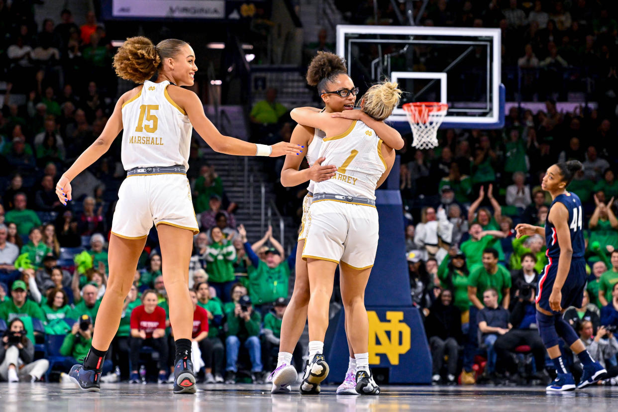 Notre Dame Fighting Irish guard Olivia Miles