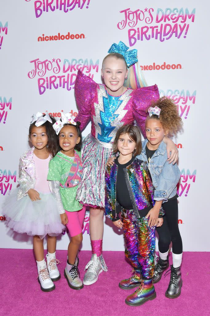 <p>Even when your parents are in the limelight, there's nothing like meeting your favorite celebrity. For North West and Penelope Disick, that person is JoJo Siwa. The young reality stars brought their friends to meet the YouTube personality, again proving that they're cooler than all of us. </p>