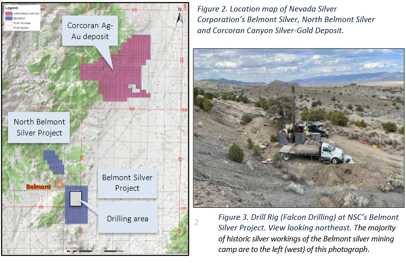 Nevada Silver Corporation, Tuesday, August 23, 2022, Press release picture