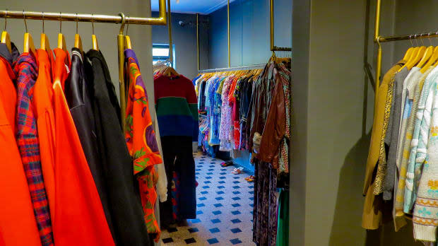 <em>Inside Singular Vintage. Photo: Molly McLaughlin </em>