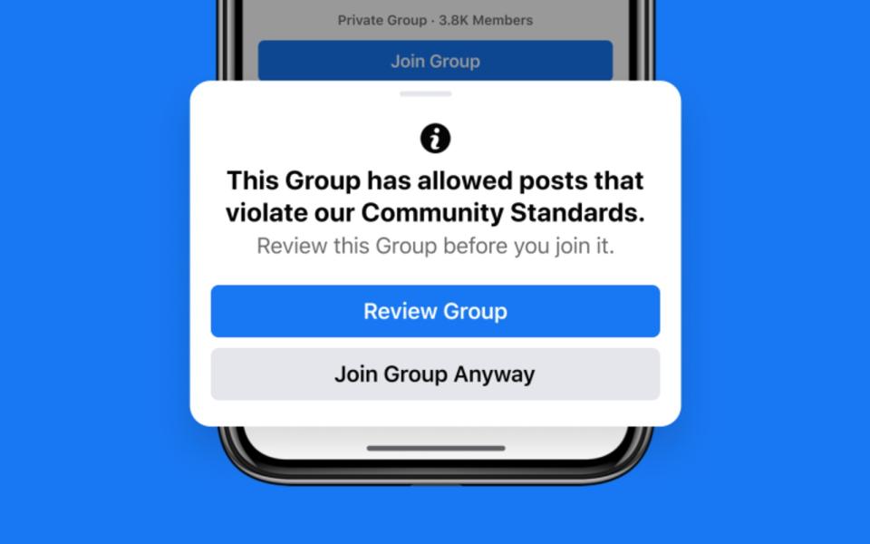 Facebook Group Notification