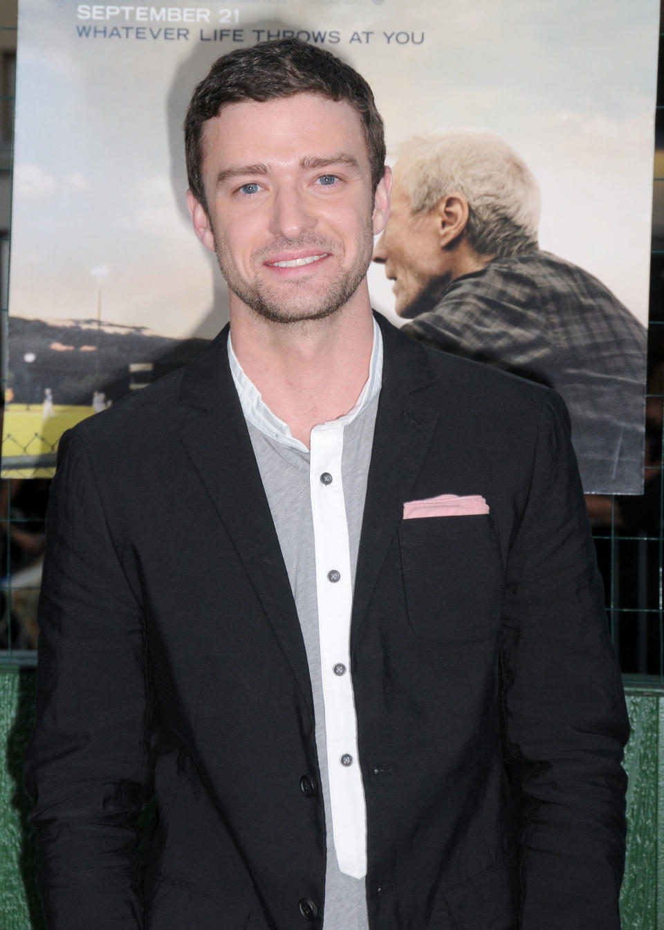 Justin Timberlake smiling