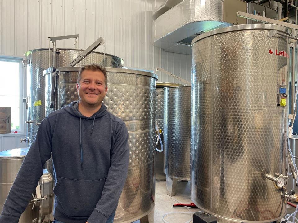 Matthew Boegner started Balanced Rock Winery with his wife, Kristin, in 2019.