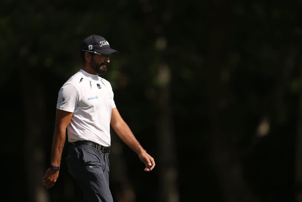 Italy’s Francesco Laporta holds a one-shot lead heading into the final round of the BMW PGA Championship (Steven Paston/PA) (PA Wire)