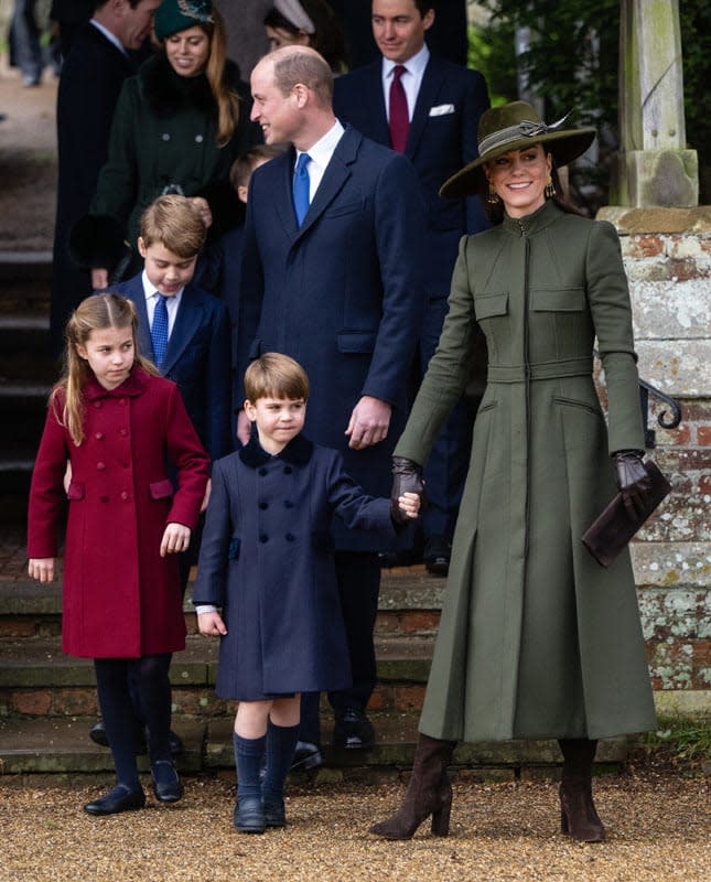 Kate Middleton, el príncipe Guillermo y sus hijos