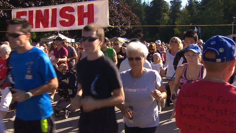 Terry Fox: thousands across B.C. run in his honour