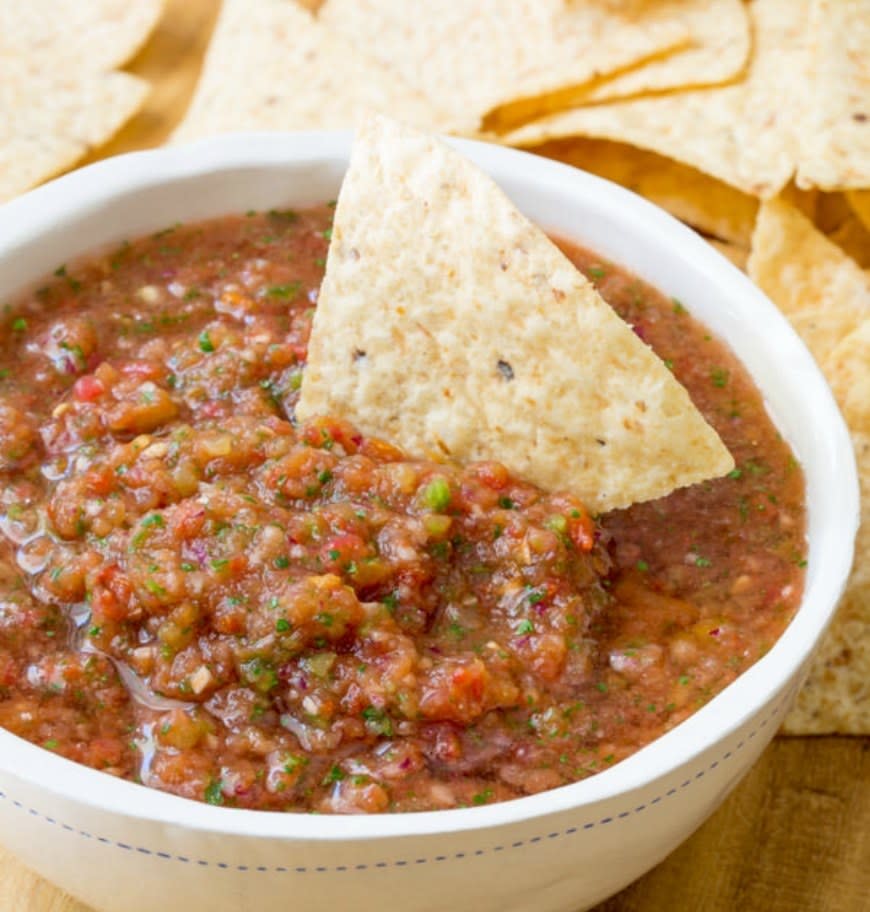 Homemade Salsa from A Spicy Perspective