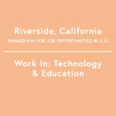 <p>Los Angeles may not have ranked on this list, but this nearby neighbor did, due largely to recent growth in its tech sector. Other major industries booming in the area include government, retail, education, and manufacturing.</p> <p>Job Growth, 2010-2015: 19.08%</p> <ul> <strong>Related Articles</strong> <li><a rel="nofollow noopener" href="http://thezoereport.com/the-one-piece-of-jewelry-every-stylish-girl-should-own/?utm=yahoo&medium=syndication" target="_blank" data-ylk="slk:The One Piece Of Jewelry Every Stylish Girl Should Own;elm:context_link;itc:0;sec:content-canvas" class="link ">The One Piece Of Jewelry Every Stylish Girl Should Own</a></li><li><a rel="nofollow noopener" href="http://thezoereport.com/living/shay-mitchell-diet/?utm=yahoo&medium=syndication" target="_blank" data-ylk="slk:Shay Mitchell's Easy Tricks For Getting In Shape Without Hitting The Gym;elm:context_link;itc:0;sec:content-canvas" class="link ">Shay Mitchell's Easy Tricks For Getting In Shape Without Hitting The Gym</a></li><li><a rel="nofollow noopener" href="http://thezoereport.com/living/amy-schumer-vogue-interview/?utm=yahoo&medium=syndication" target="_blank" data-ylk="slk:The Bold Career Move Amy Schumer Made That's Paid Off Big-Time;elm:context_link;itc:0;sec:content-canvas" class="link ">The Bold Career Move Amy Schumer Made That's Paid Off Big-Time</a></li></ul>