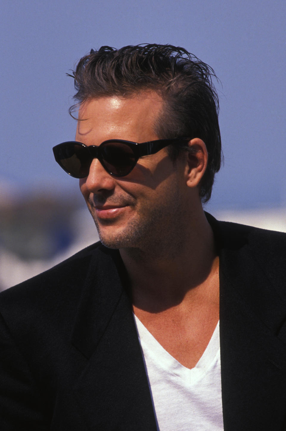 Mickey Rourke au Festival du Cinéma Américain de Deauville en septembre 1989, France. (Photo by GARCIA/PICOT/Gamma-Rapho via Getty Images)