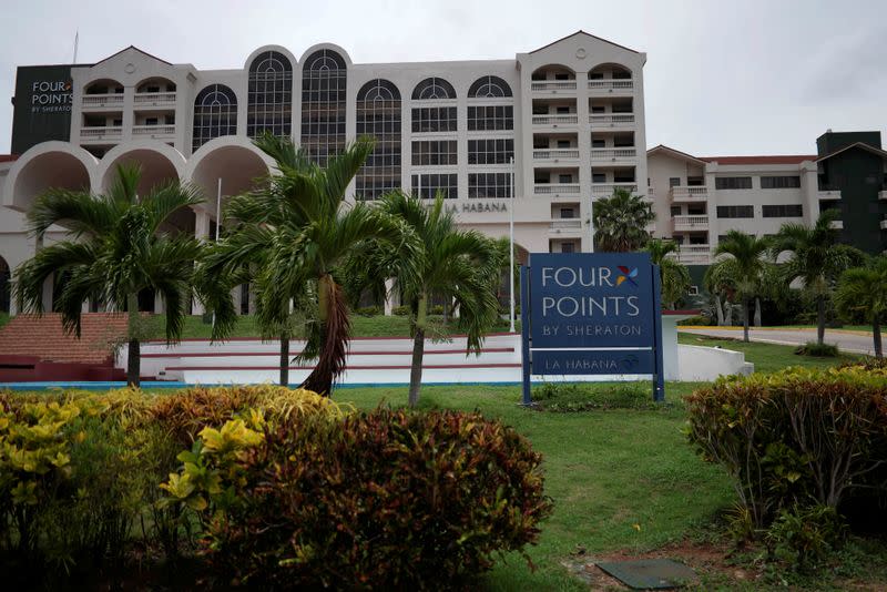 The hotel Four Points by Sheraton is seen in Havana, Cuba