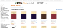 Sono disponibili gratuitamente 60mila titoli, tra classici e titoli moderni, compresi manualistica, fantasy, gialli e libri per bambini. Naturalmente i testi si trovano in tutte le lingue in formato Kindle e la ricerca per titolo e con filtro “gratis” è molto semplice su Amazon.