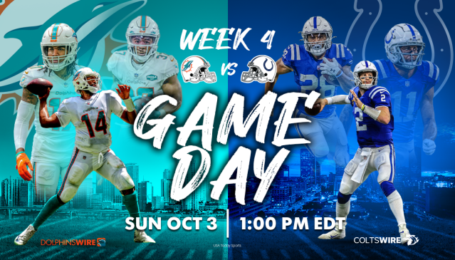 Colts vs. Dolphins: How to watch, listen and stream online in Week 4