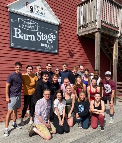 Priscilla Beach Theatre’s resident troupe of actors are gathered to begin rehearsals for the third show of the summer season, the outlandish musical comedy "Something Rotten!" onstage from July 28 through Aug. 13. Pictured are the cast, crew and production team for summer 2022.