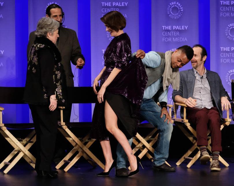 Kathy Bates, Sarah Paulson and Cuba Gooding Jr